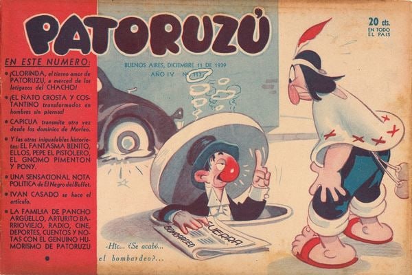 Portada ampliada de Patoruzú