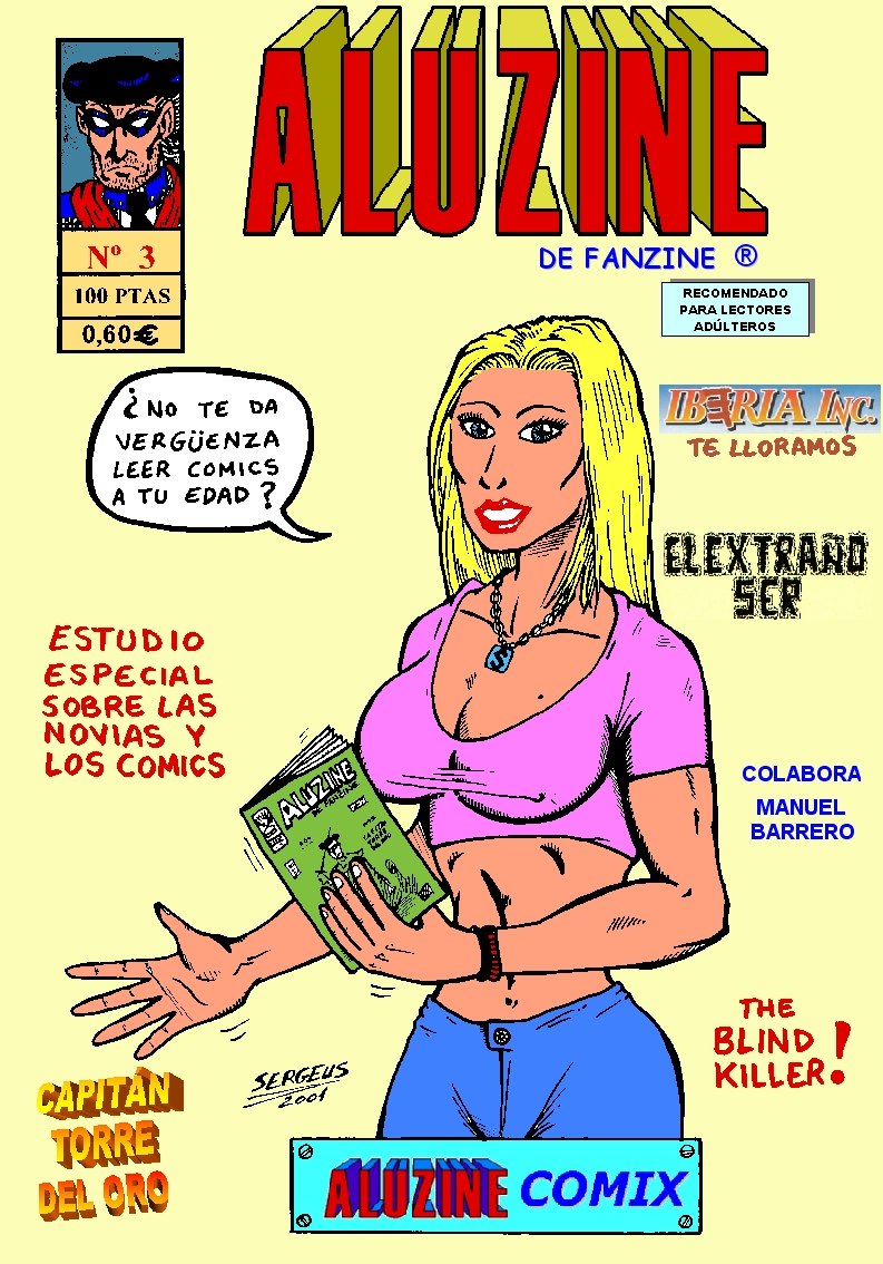 Portada ampliada de ALUZINE