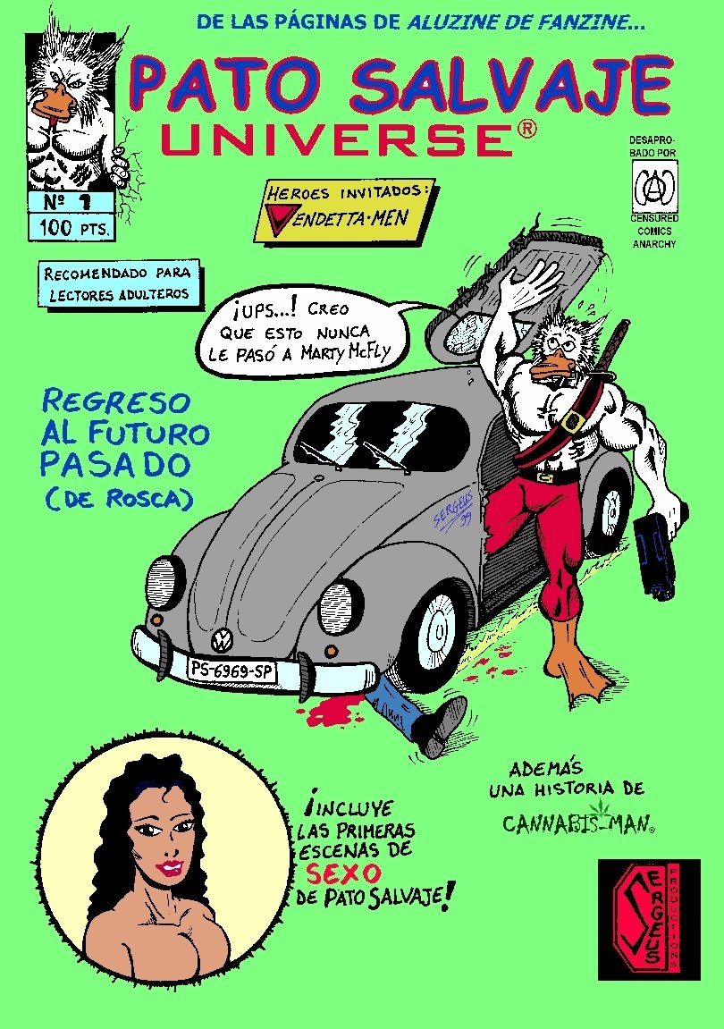 Portada ampliada de Pato Salvaje Universe