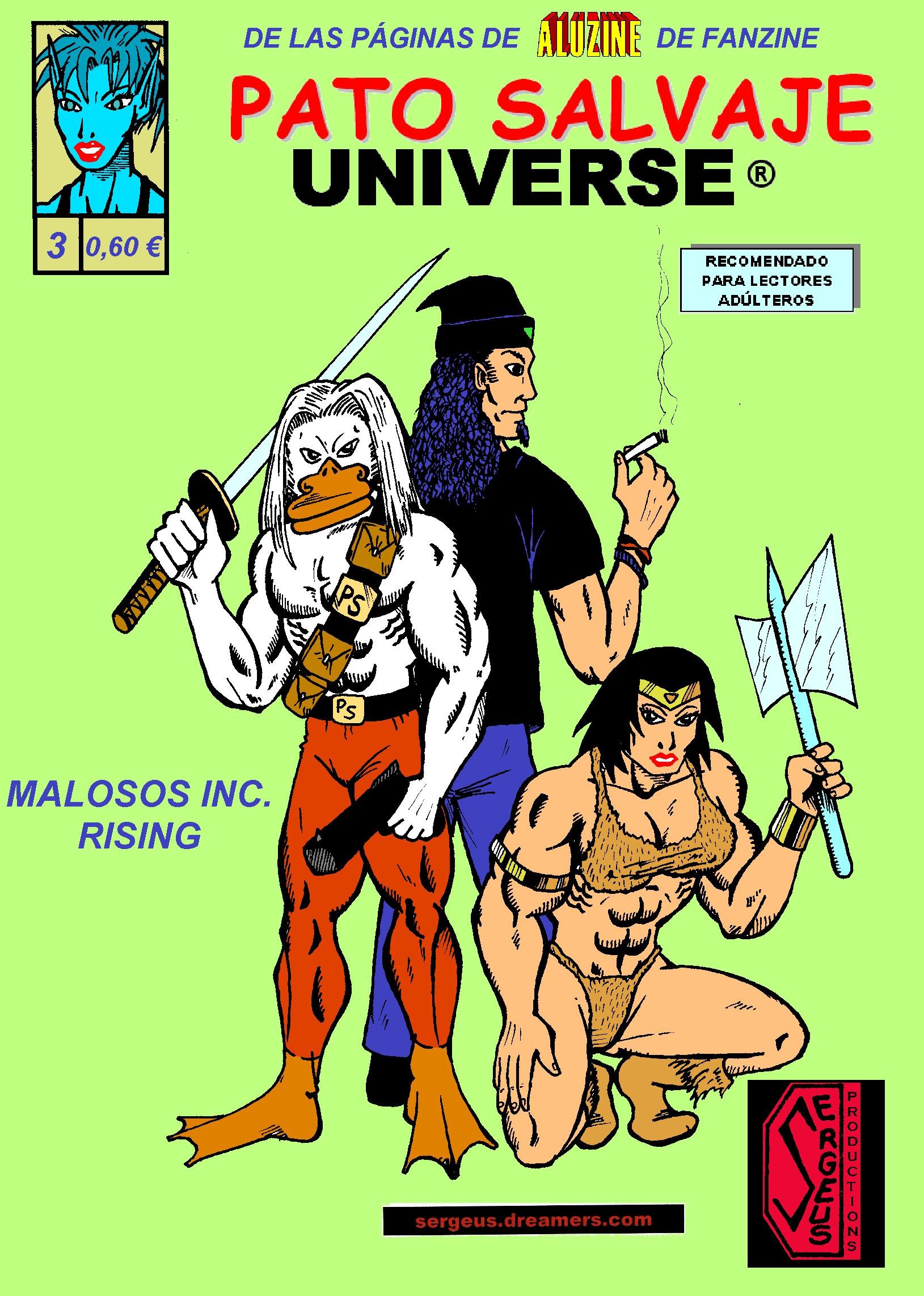 Portada ampliada de PATO SALVAJE UNIVERSE