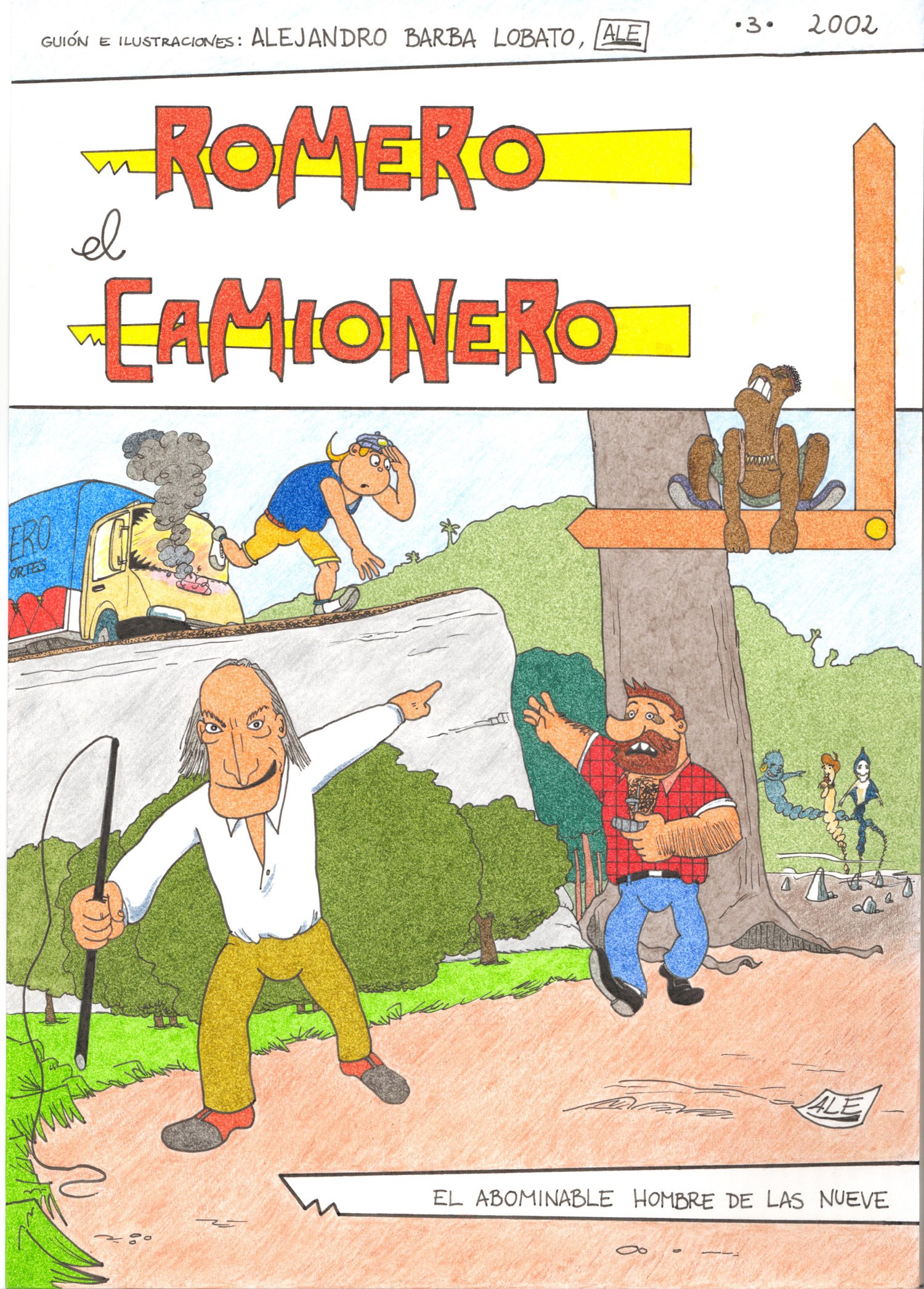 Portada ampliada de Romero el Camionero