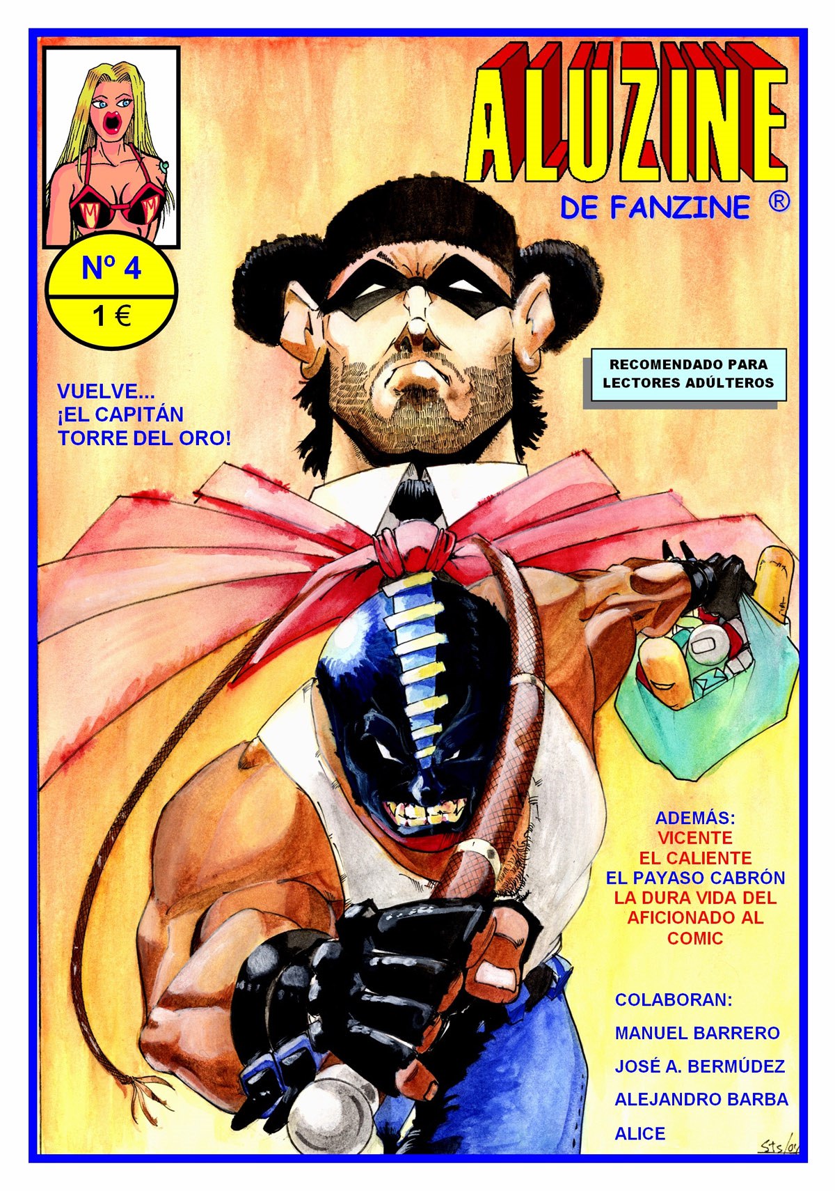 Portada ampliada de ALUZINE DE FANZINE