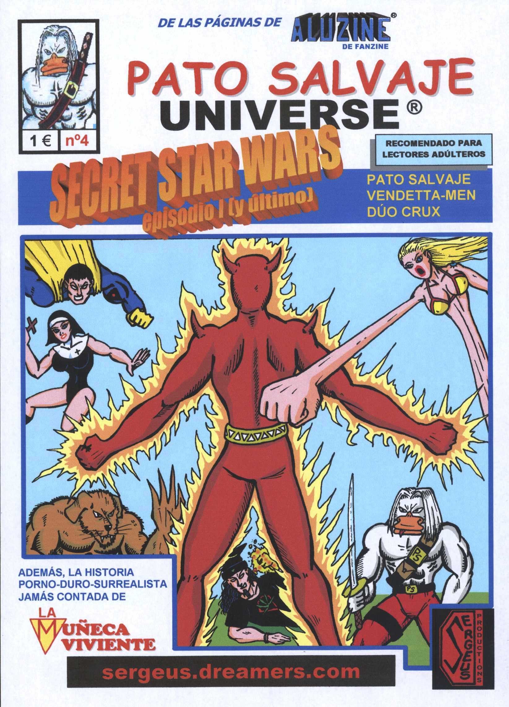 Portada ampliada de PATO SALVAJE UNIVERSE