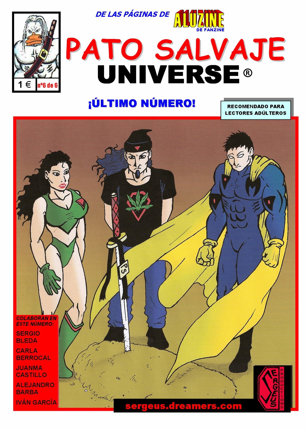 Portada ampliada de PATO SALVAJE UNIVERSE