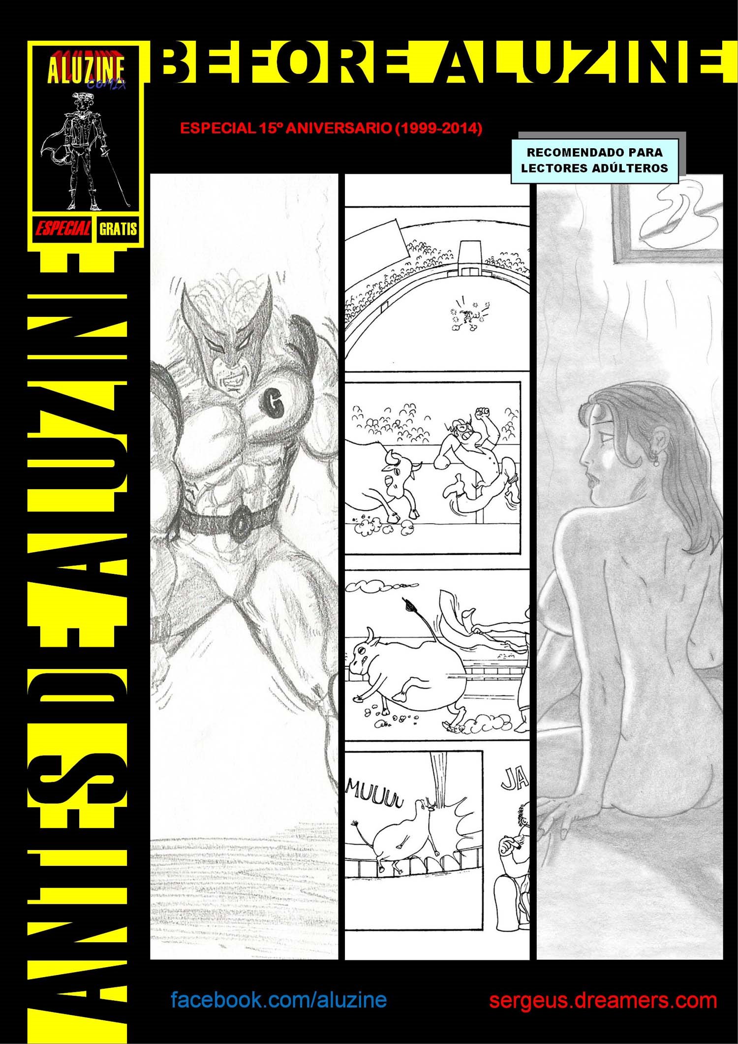 Portada ampliada de BEFORE ALUZINE