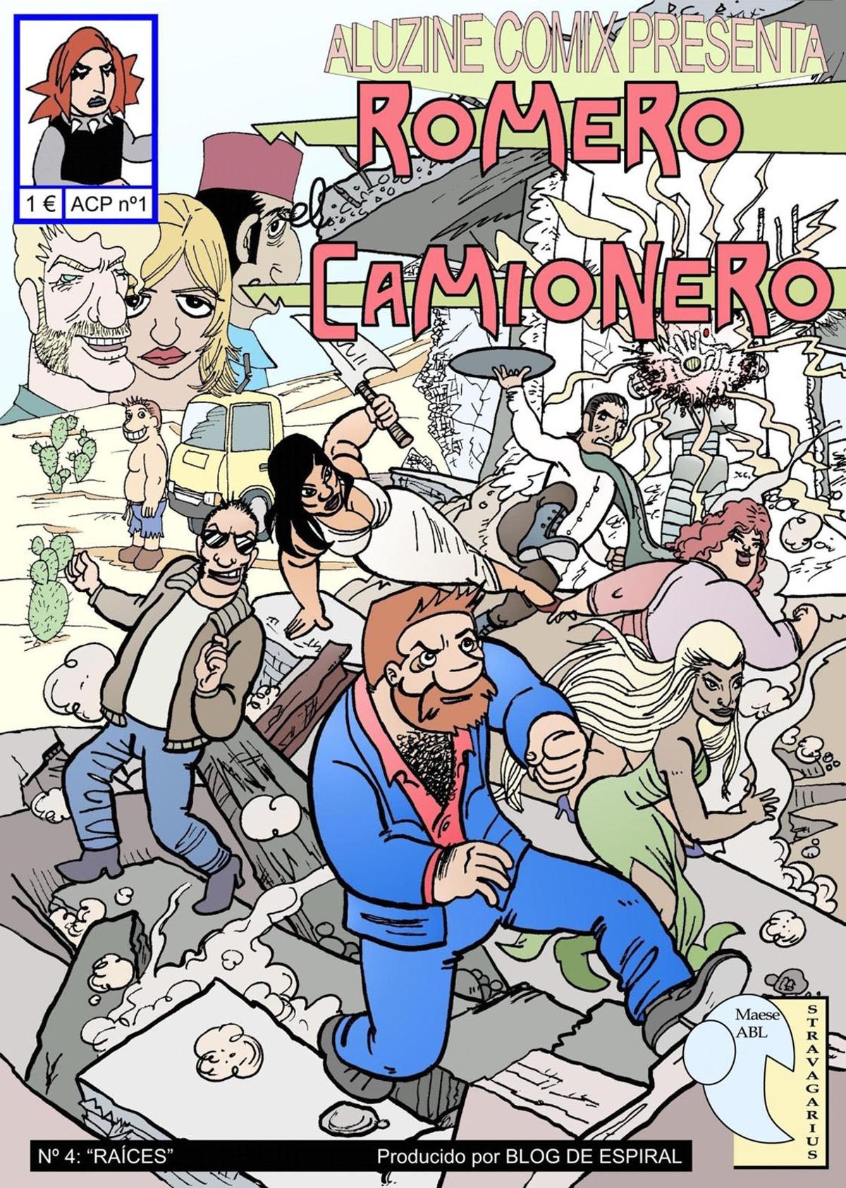 Portada ampliada de Romero Camionero