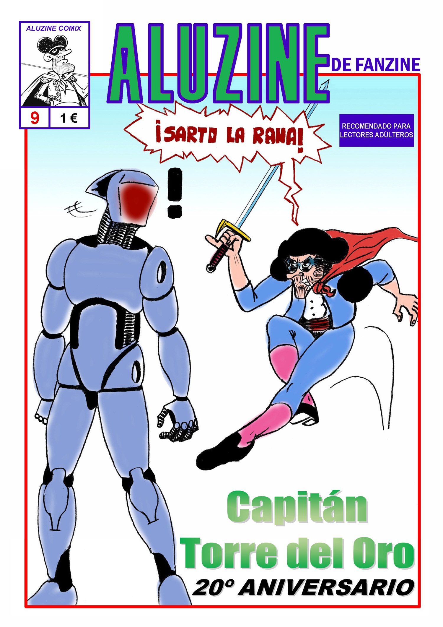 Portada ampliada de ALUZINE DE FANZINE