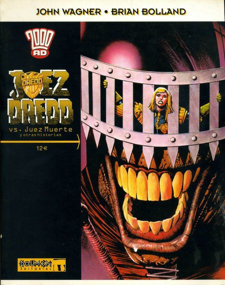 Portada ampliada de Juez Dredd