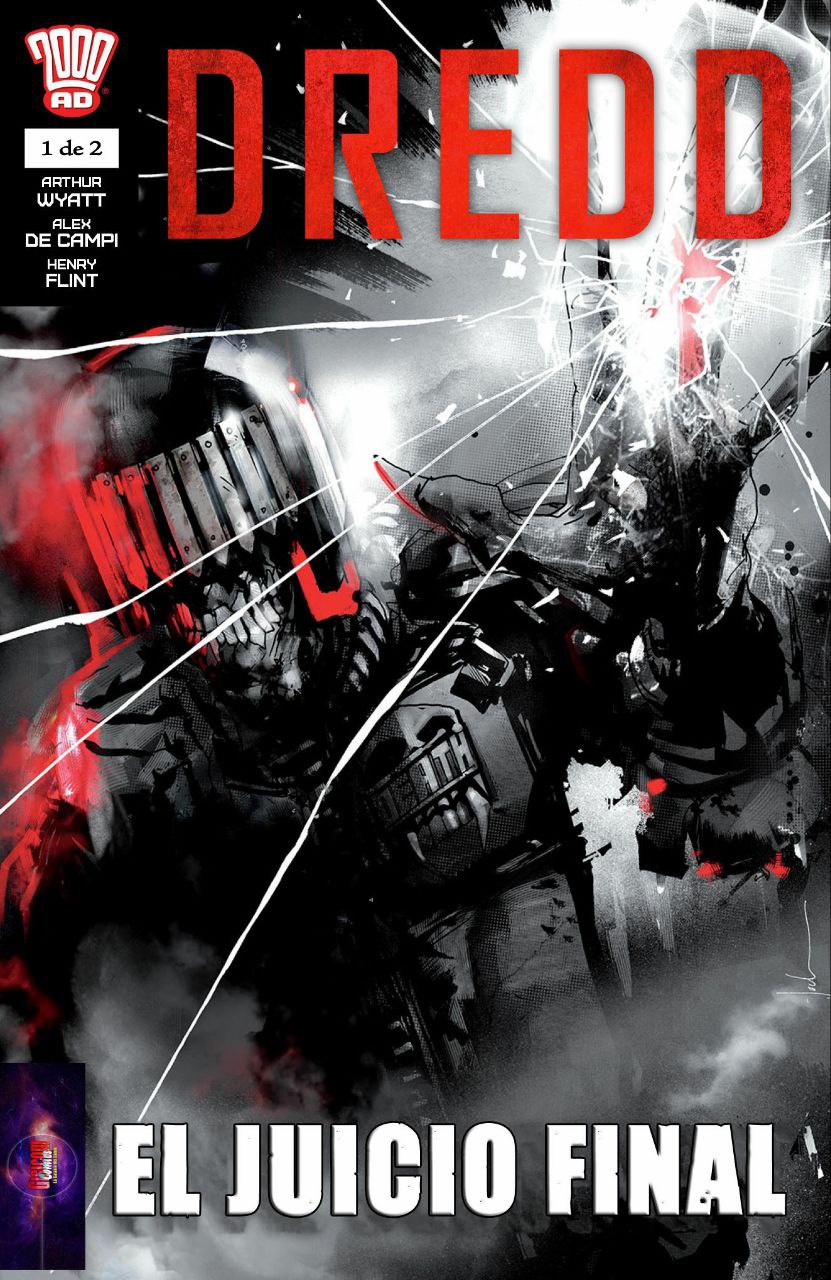 Portada ampliada de DREDD EL JUICIO FINAL