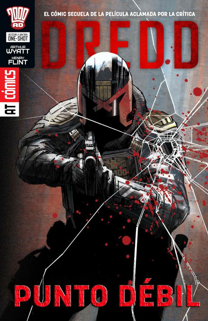 Portada ampliada de Dredd