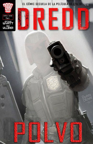 Portada ampliada de DREDD POLVO
