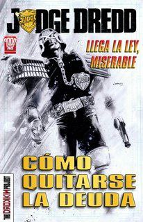 Portada ampliada de JUDGE DREDD CÓMO QUITARSE LA DEUDA