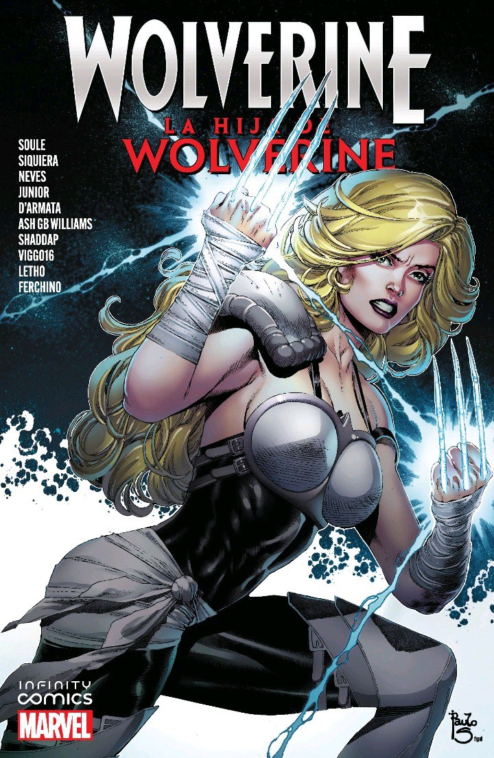Portada ampliada de WOLVERINE LA HIJA DE WOLVERINE