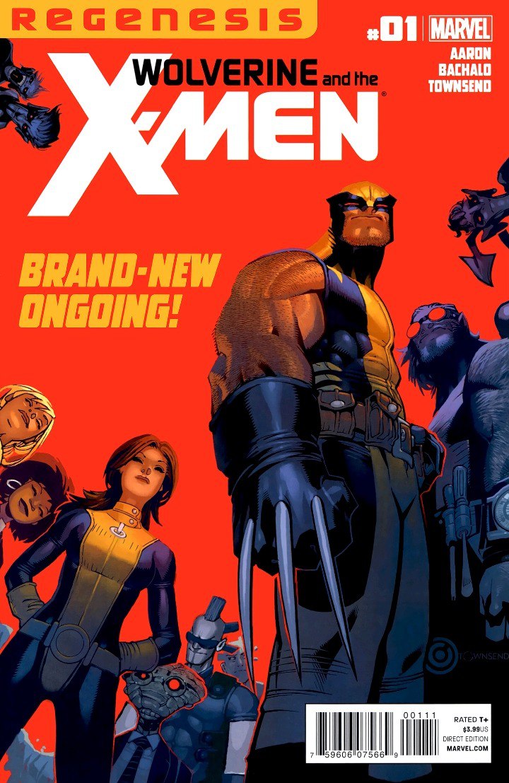 Portada ampliada de WOLVERINE and the X-MEN