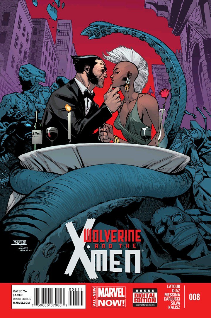 Portada ampliada de WOLVERINE AND THE X-MEN