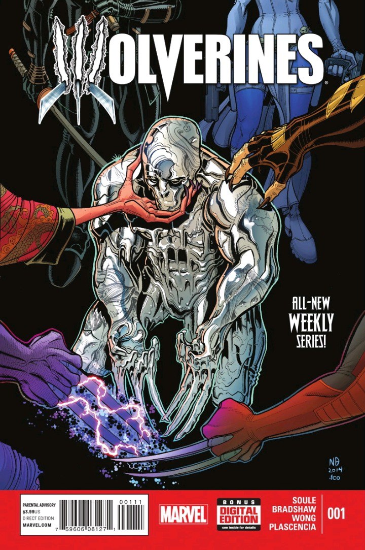 Portada ampliada de WOLVERINES