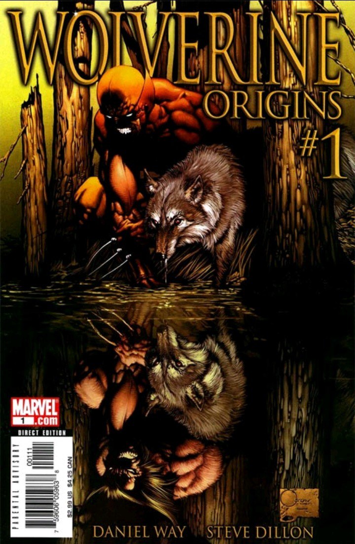 Portada ampliada de WOLVERINE ORIGINS #