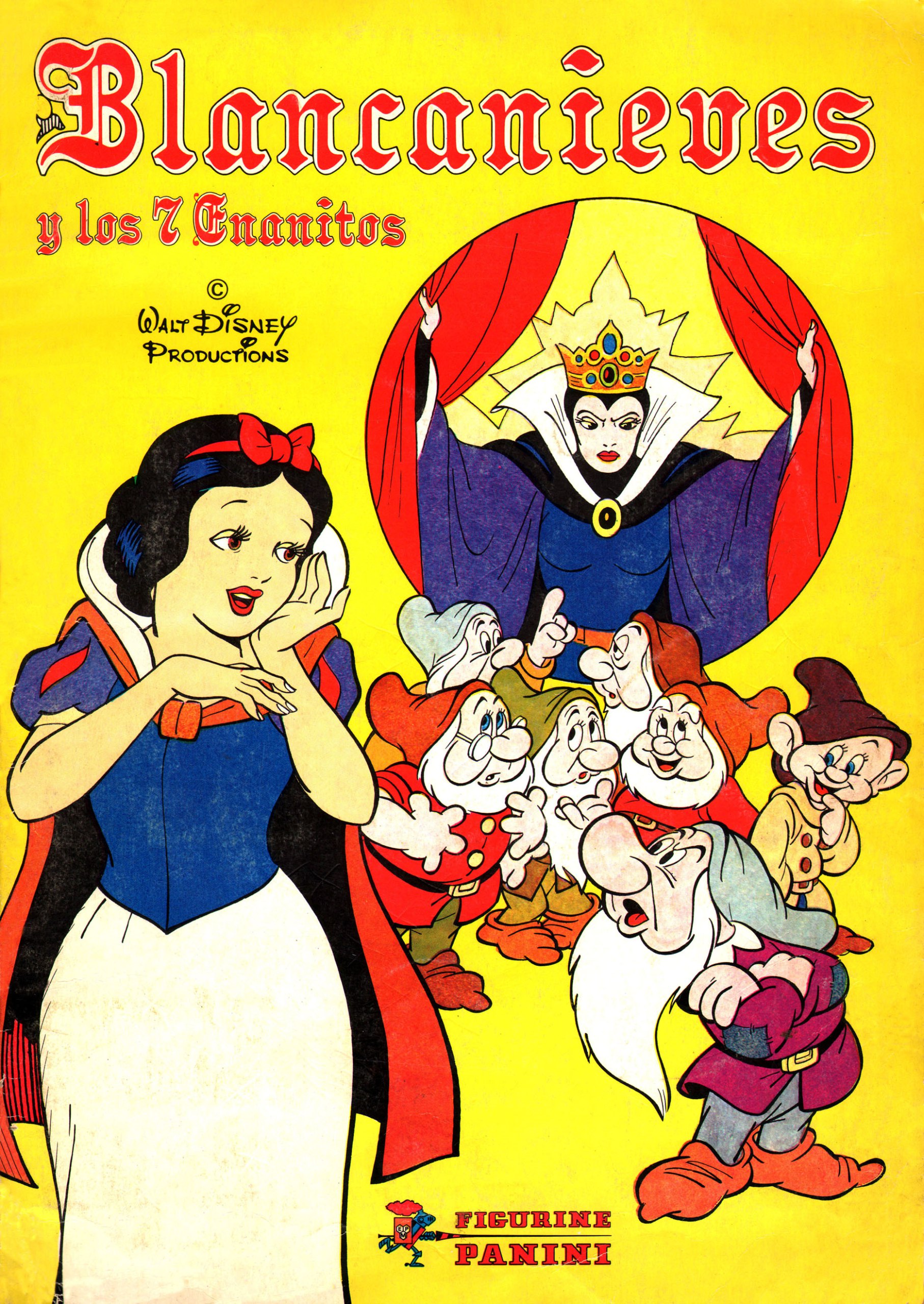 Portada ampliada de Blancanieves y los 7 Enanitos