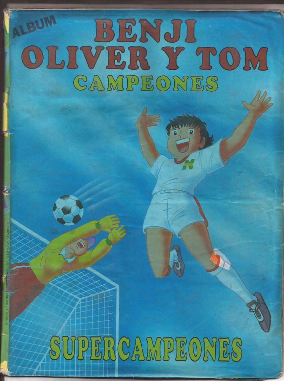 Portada ampliada de BENJI OLIVER Y TOM CAMPEONES SUPERCAMPEONES
