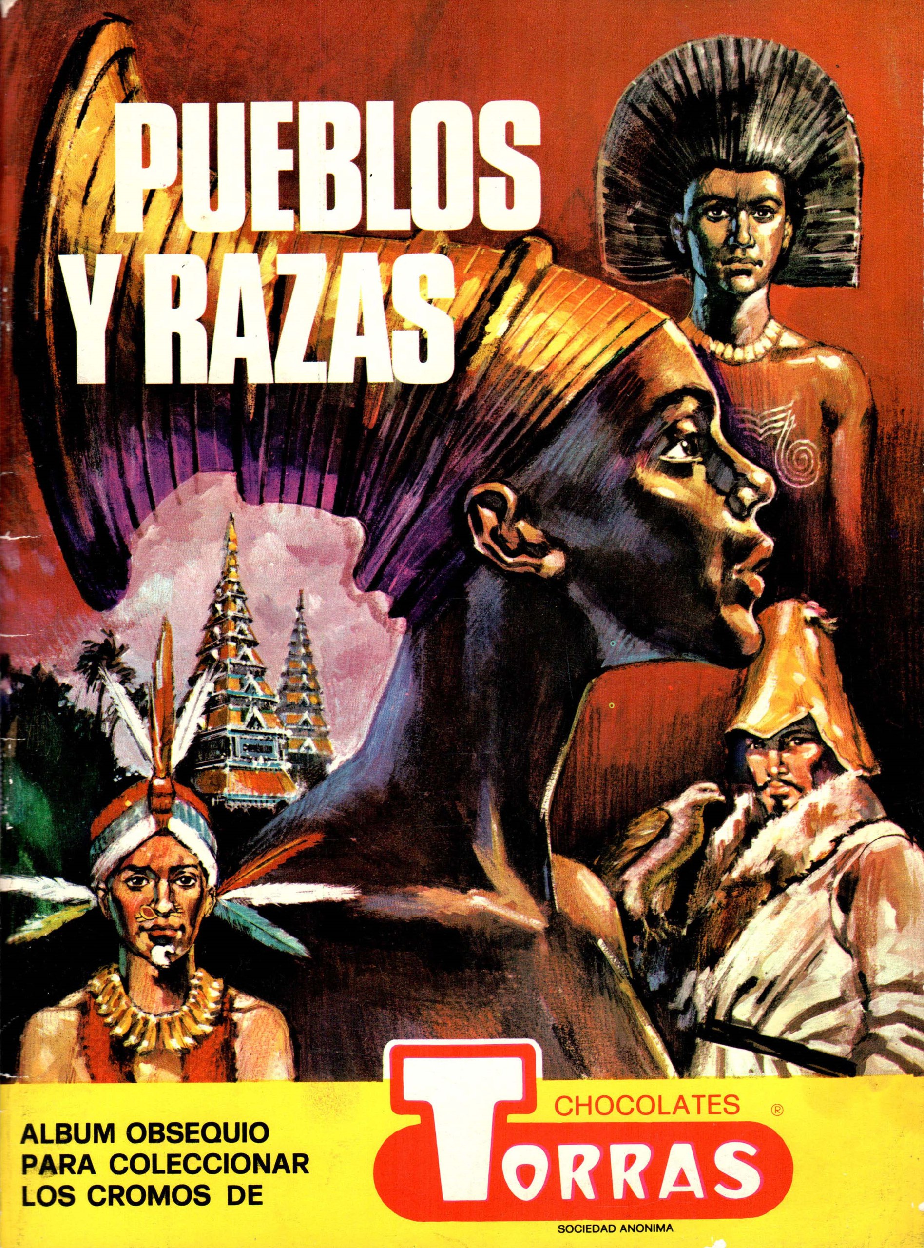 Portada ampliada de PUEBLOS Y RAZAS