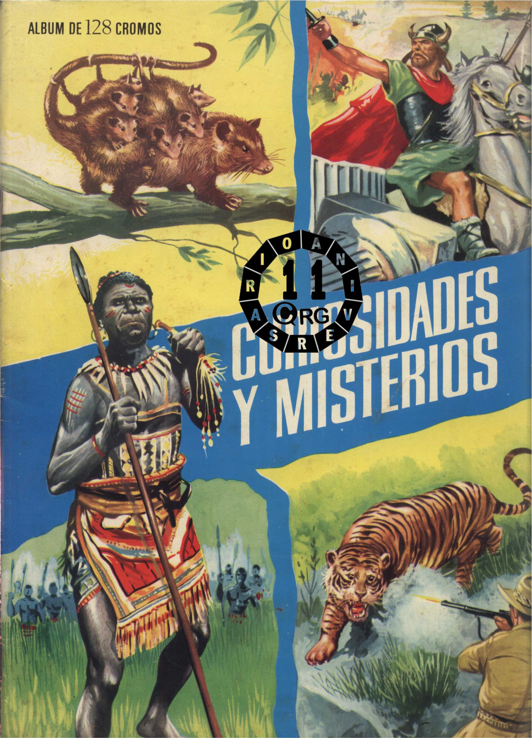 Portada ampliada de Curiosidades y Misterios