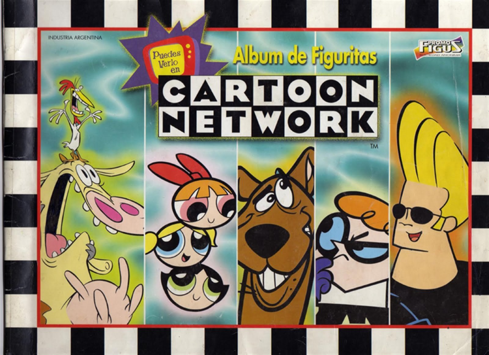 Portada ampliada de Album de Figuritas Cartoon Network