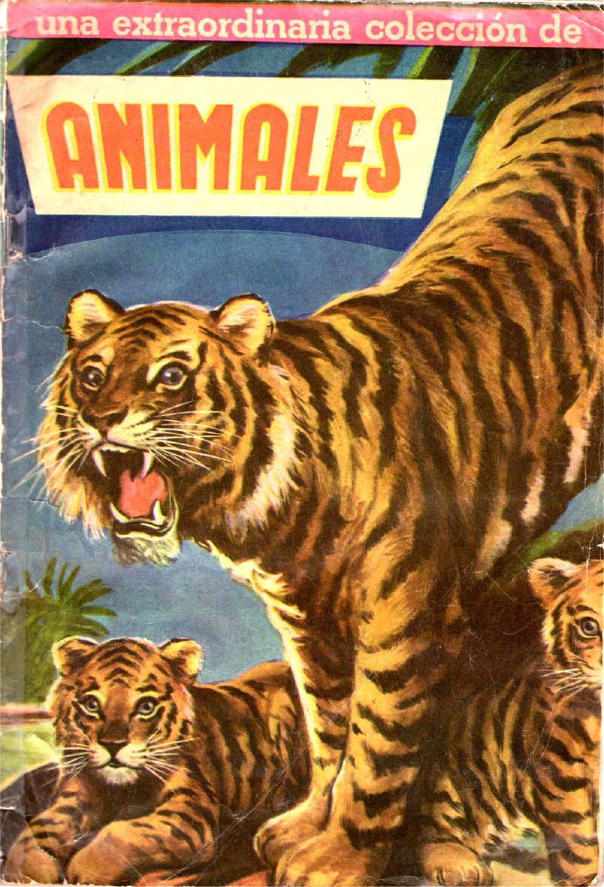 Portada ampliada de una extraordinaria colección de ANIMALES