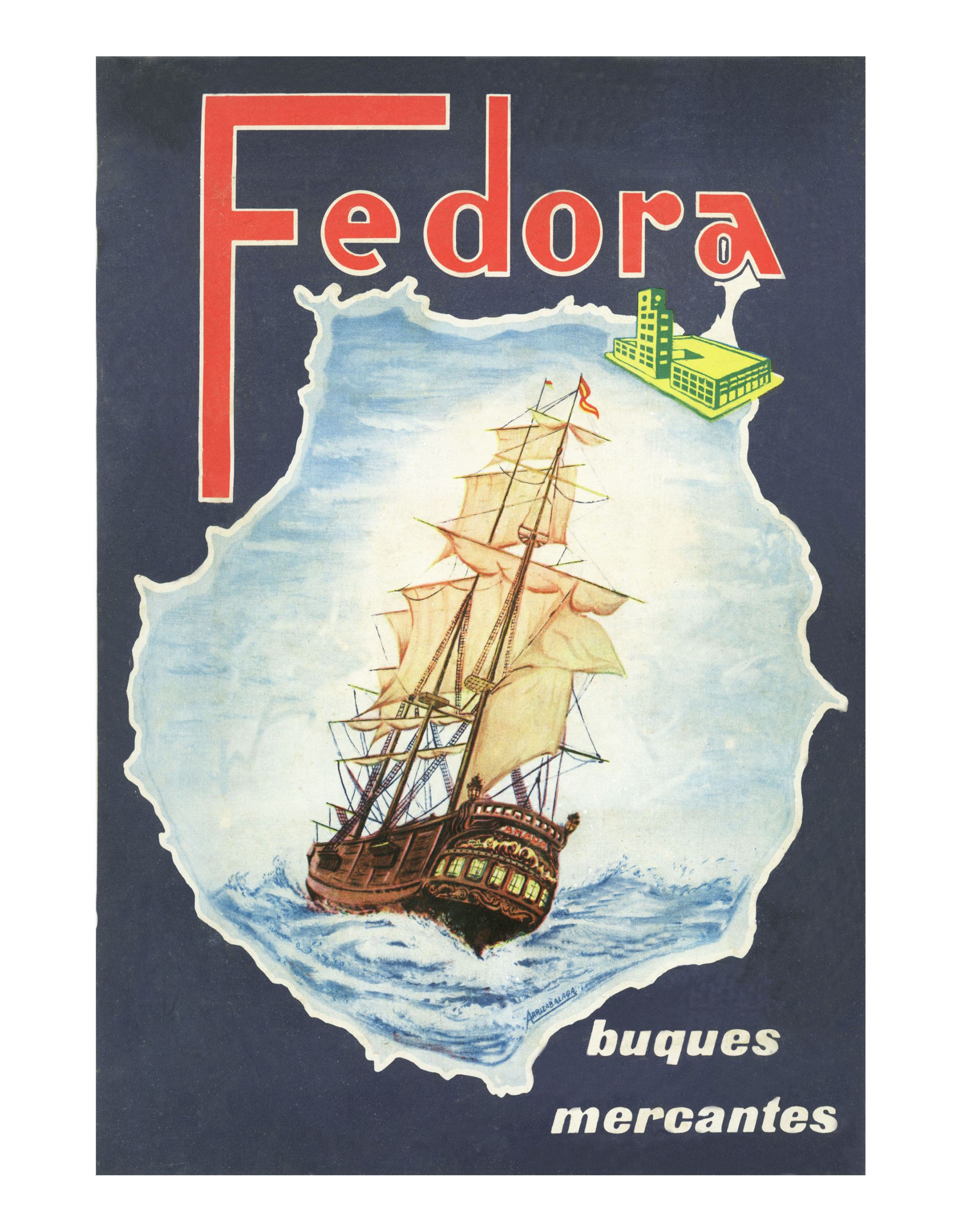 Portada ampliada de Fedora