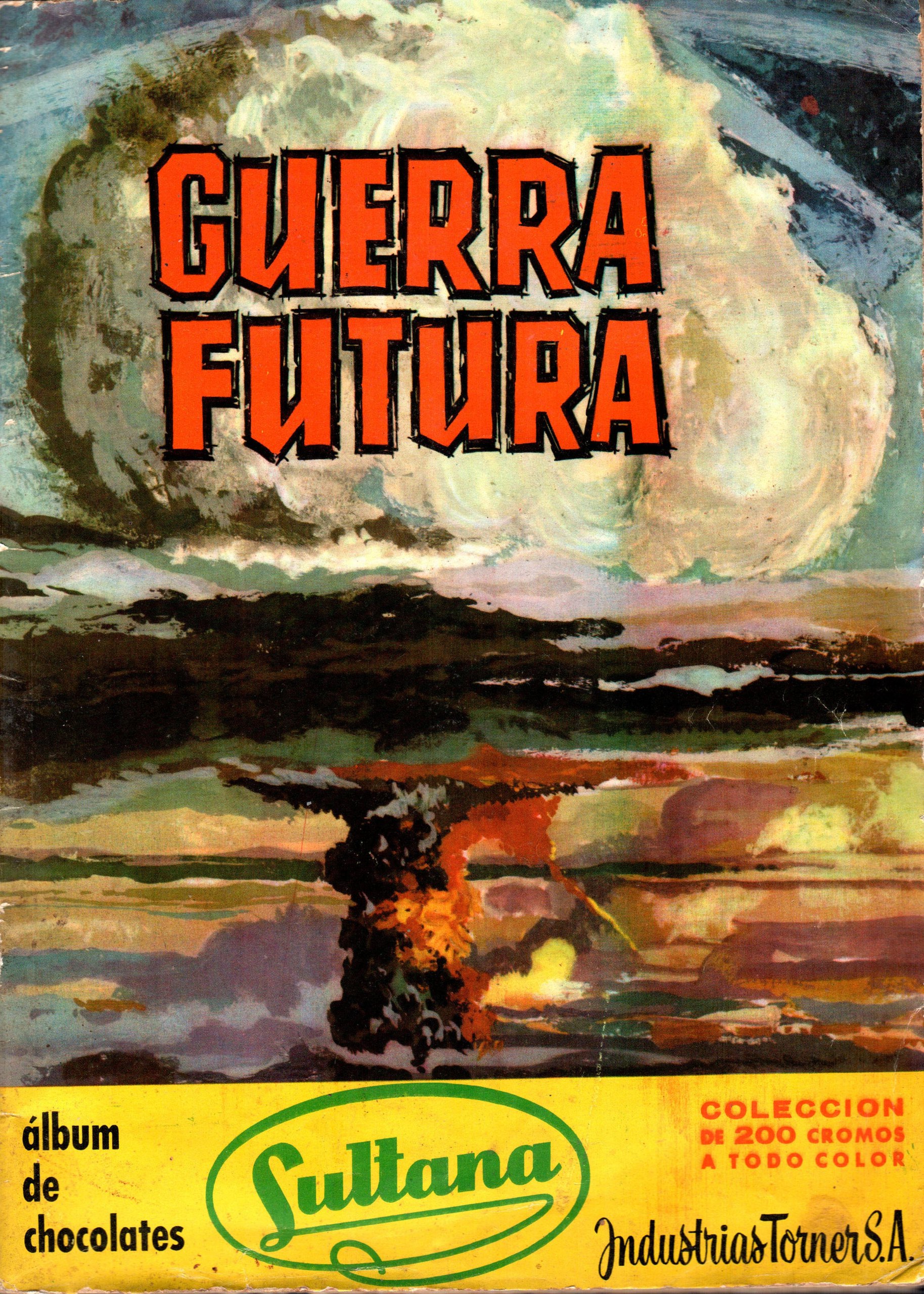 Portada ampliada de GUERRA FUTURA
