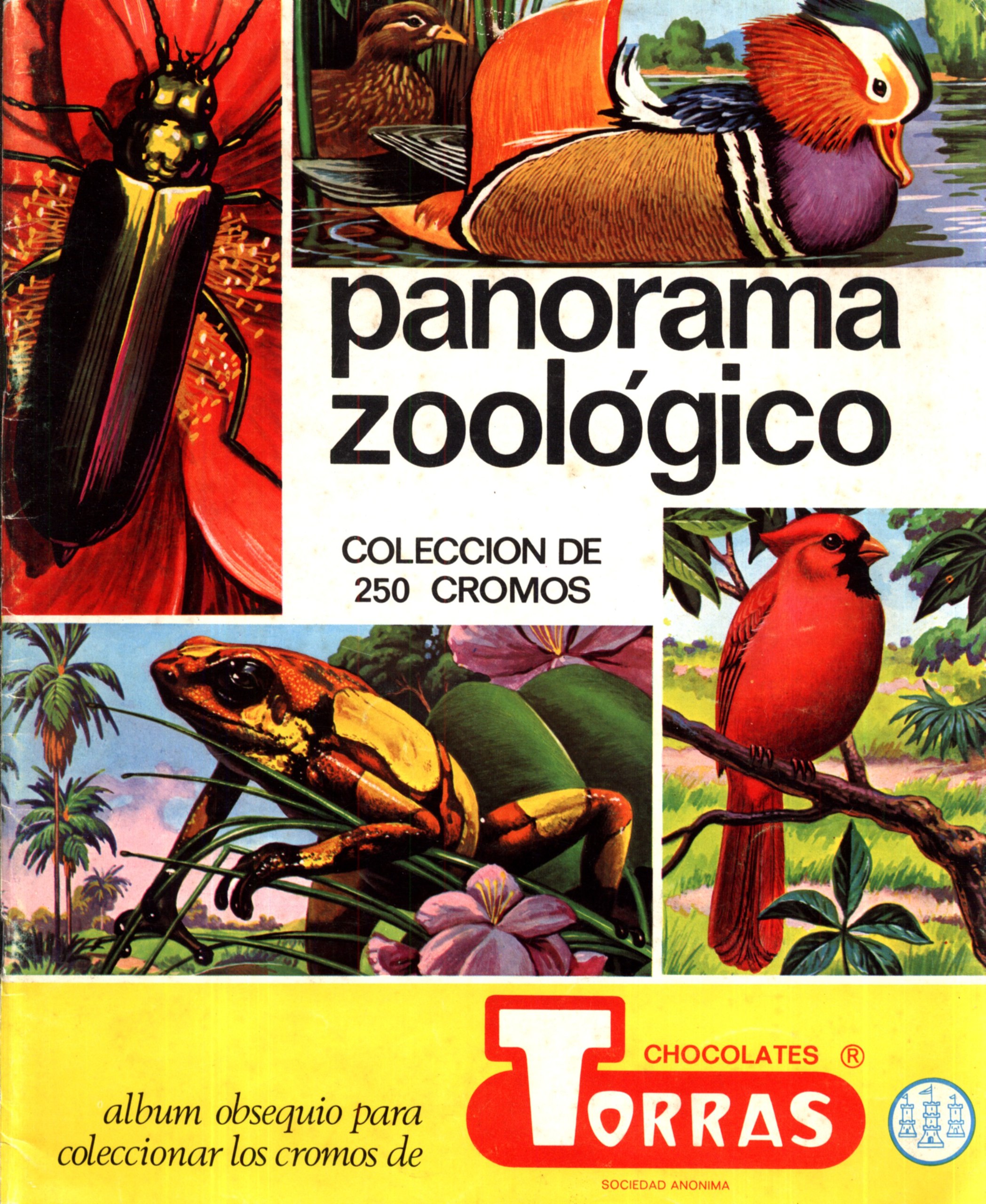 Portada ampliada de panorama zoológico