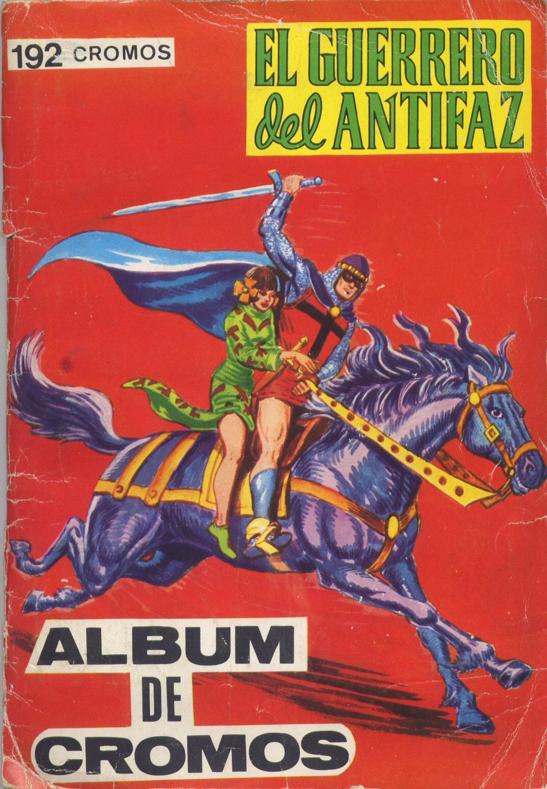 Portada ampliada de EL GUERRERO del ANTIFAZ