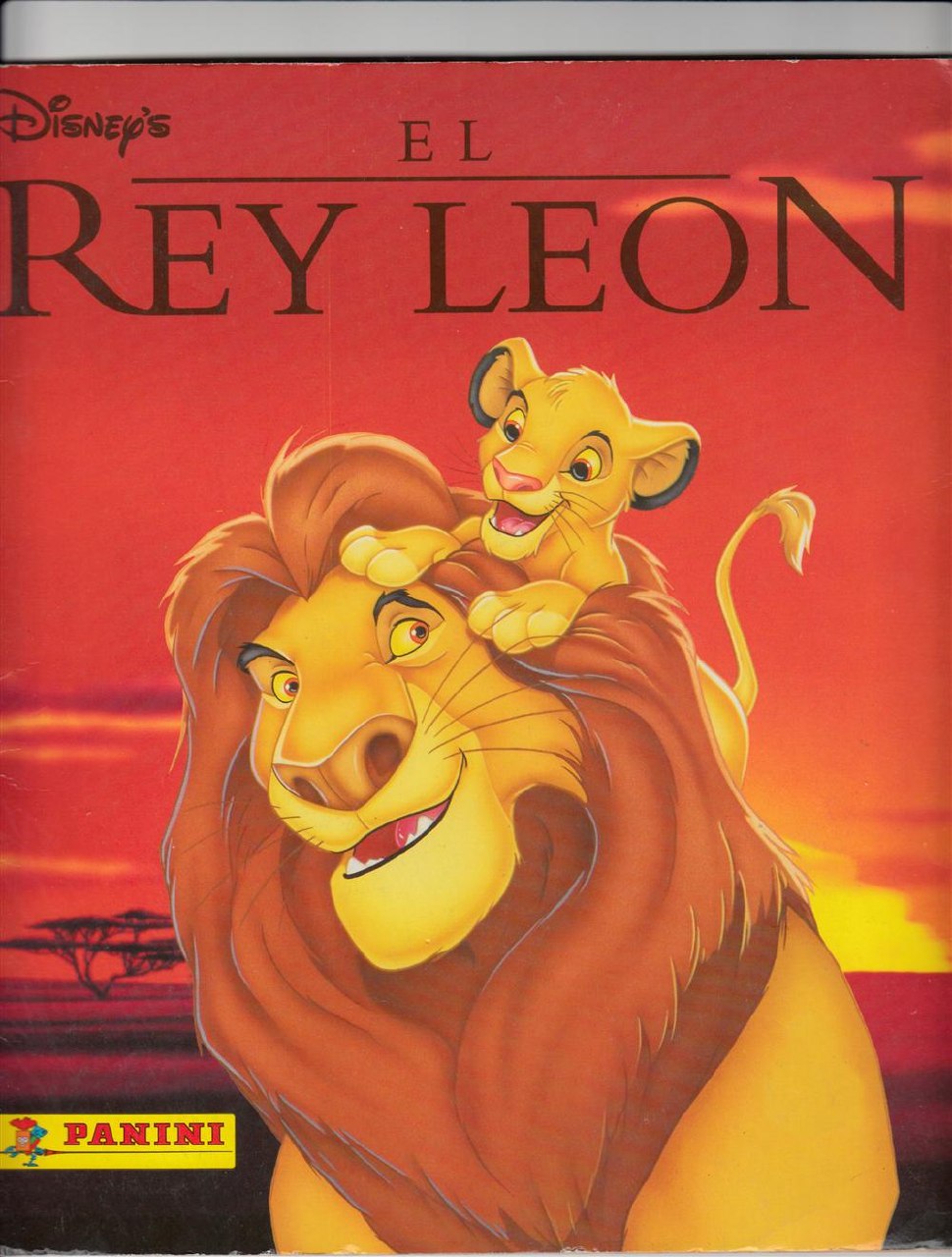 Portada ampliada de EL REY LEON
