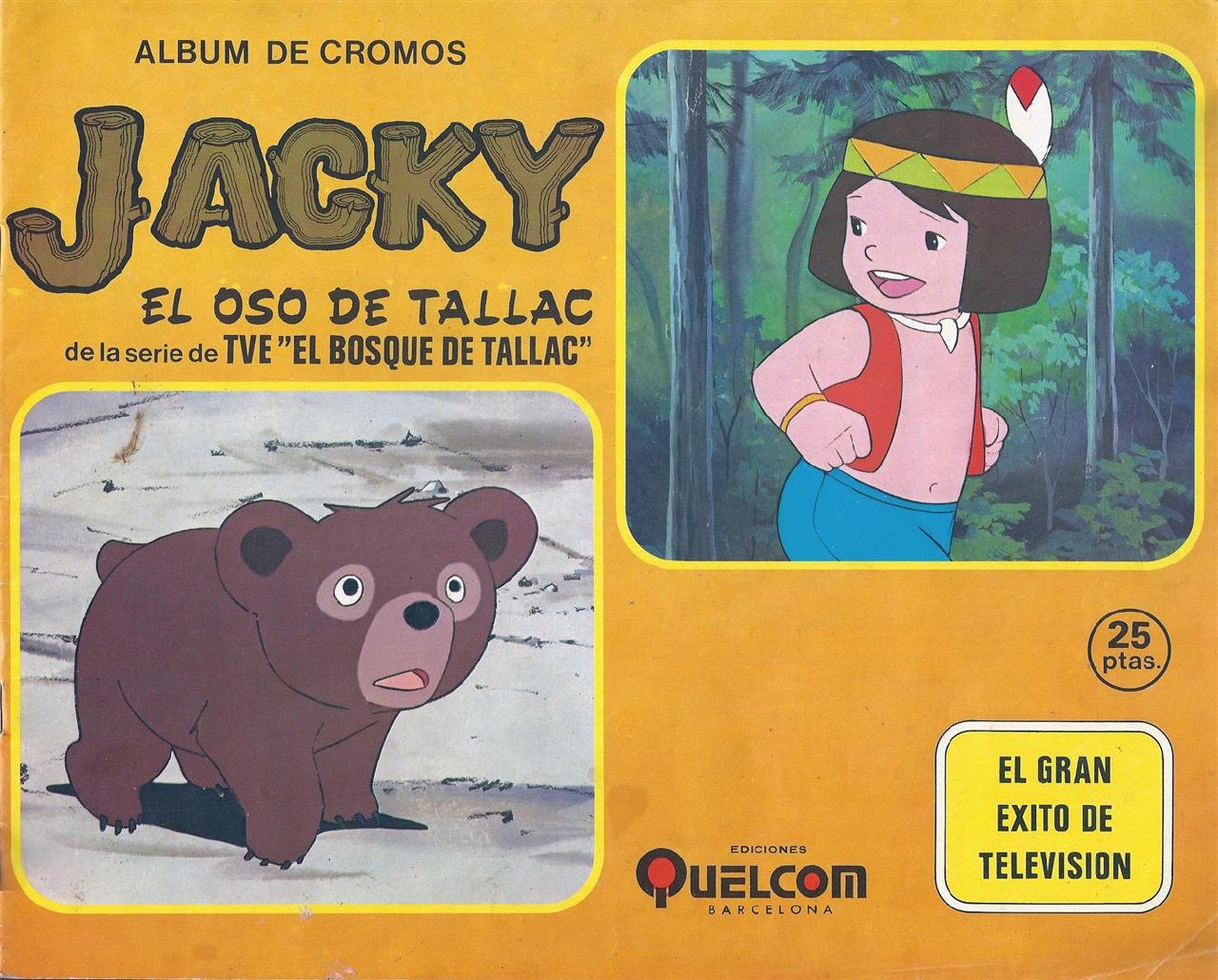 Portada ampliada de JACKY EL OSO DE TALLAC