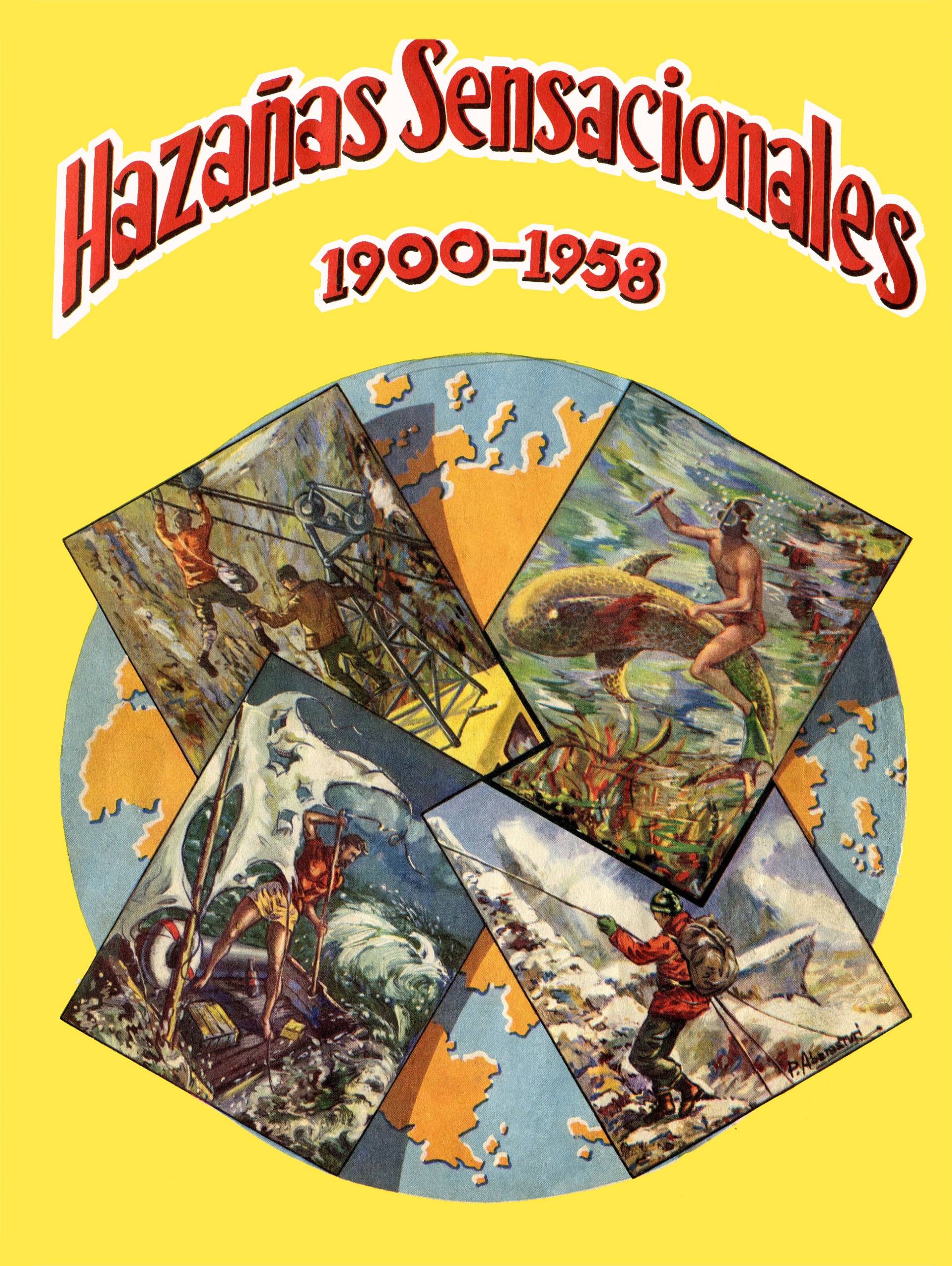 Portada ampliada de Hazañas Sensacionales 1900-1958