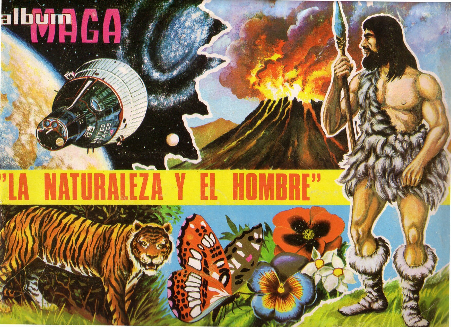 Portada ampliada de La Naturaleza y El Hombre