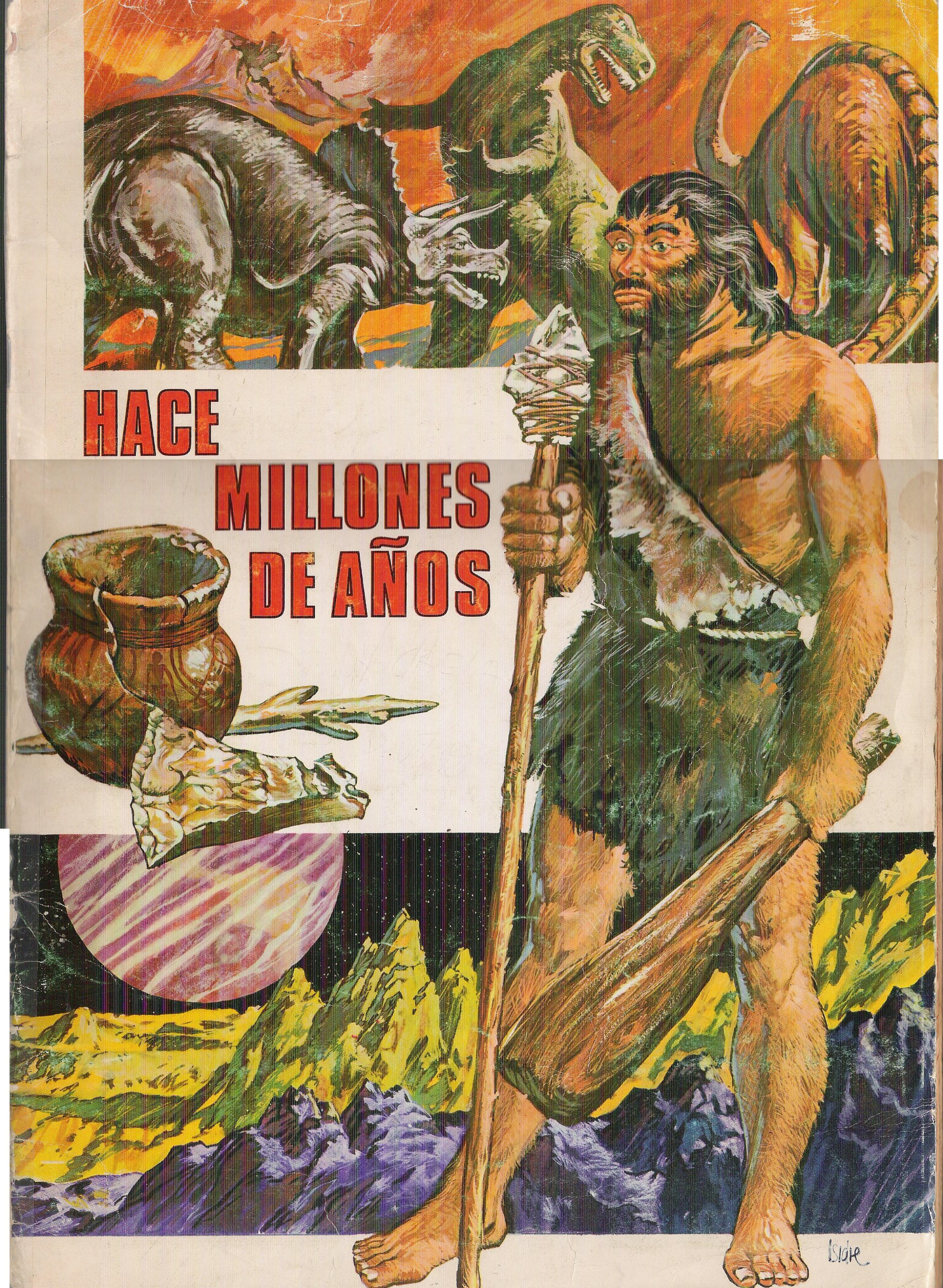 Portada ampliada de HACE MILLONES DE AÑOS