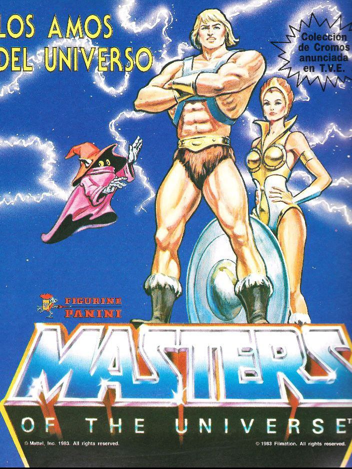 Portada ampliada de MASTERS OF THE UNIVERSE