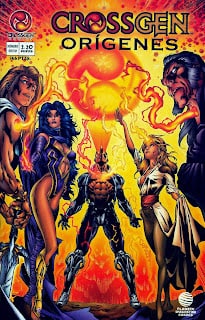 Portada ampliada de CROSSGEN ORÍGENES
