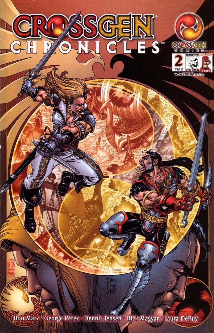 Portada ampliada de CROSSGEN CHRONICLES