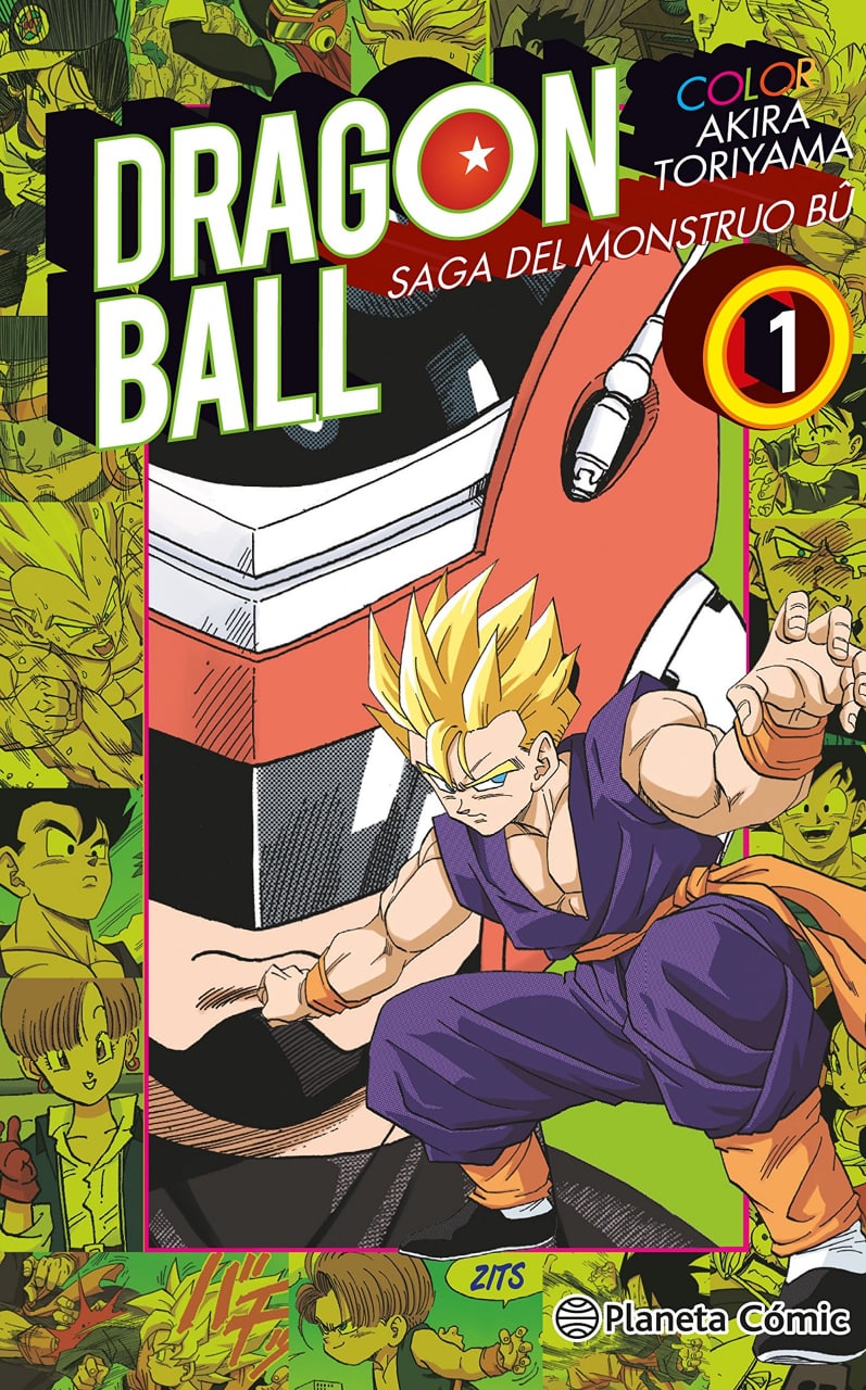 Portada ampliada de DRAGON BALL COLOR SAGA DEL MONSTRUO BU