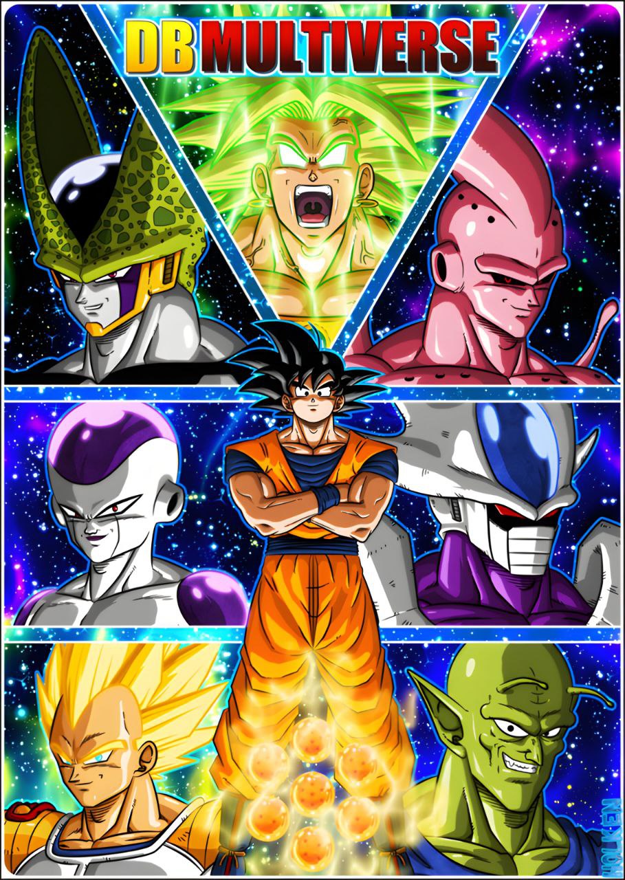 Portada ampliada de DB MULTIVERSE