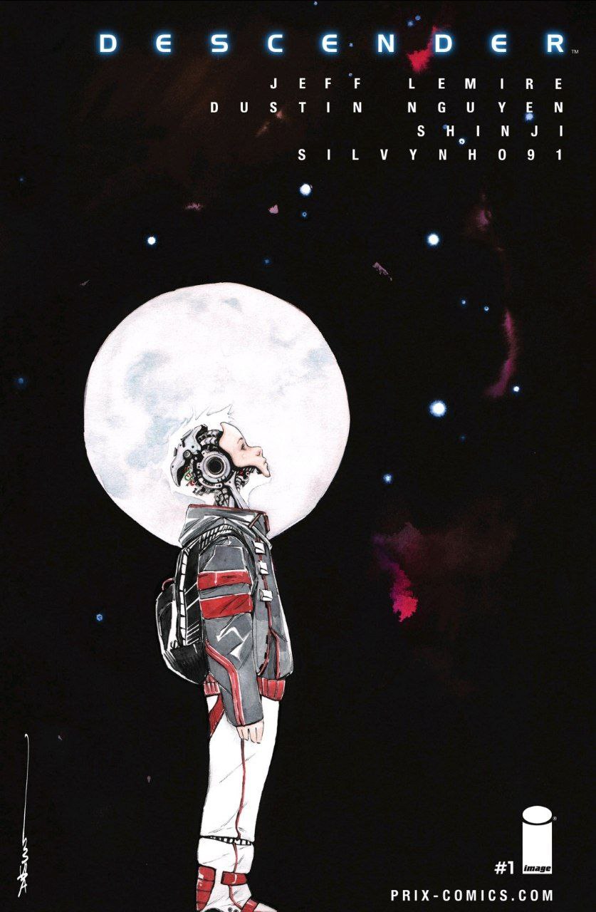 Portada ampliada de DESCENDER