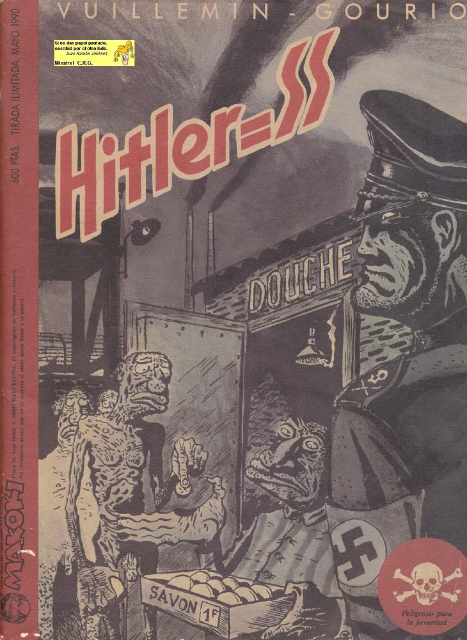 Portada ampliada de Hitler=