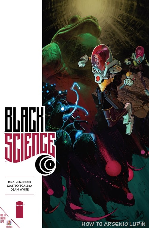 Portada ampliada de Black Science