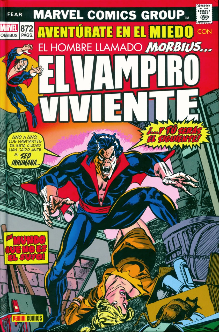 Portada ampliada de EL VAMPIRO VIVIENTE