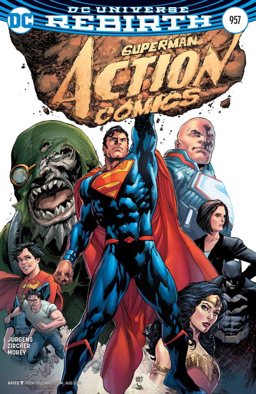 Portada ampliada de SUPERMAN ACTION COMICS
