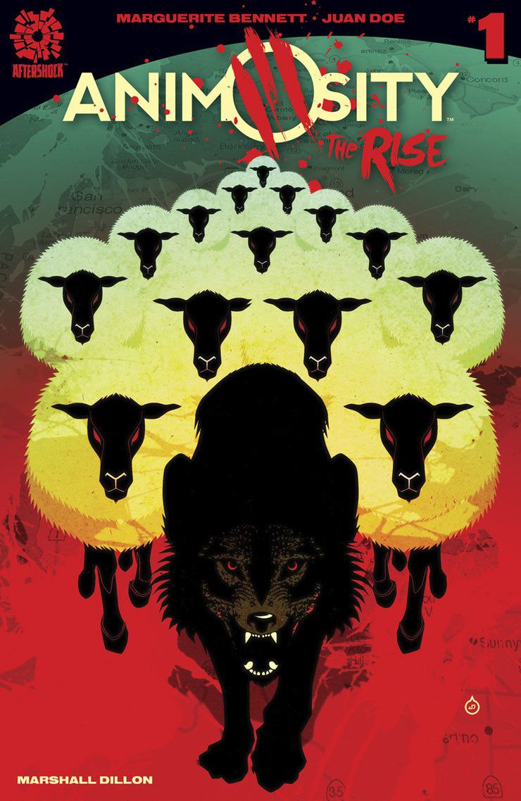 Portada ampliada de ANIMOSITY THE RISE