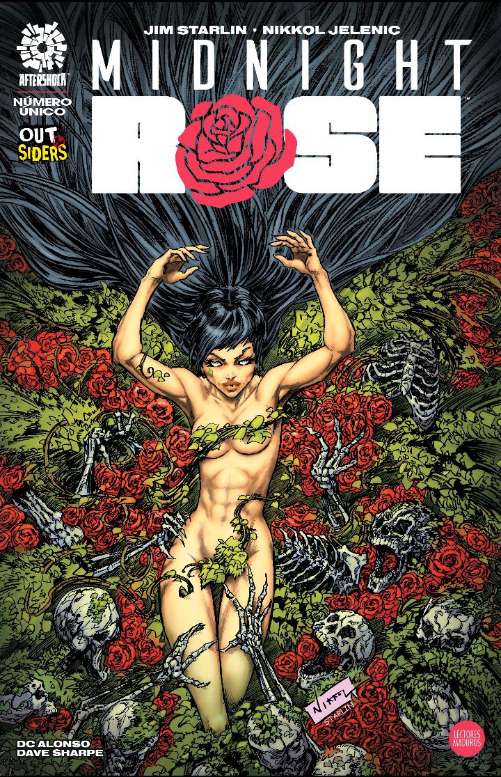 Portada ampliada de Midnight Rose