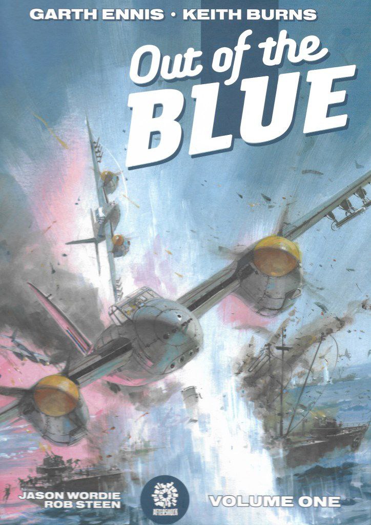 Portada ampliada de Out of the Blue
