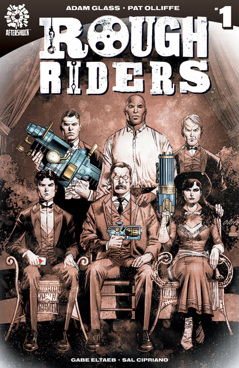 Portada ampliada de ROUGH RIDERS